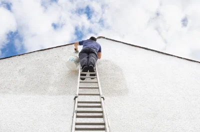 Peinture extérieure à Amagne — façades et ravalement